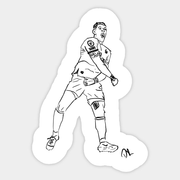 Joelinton Celebration Sticker by DustedDesigns